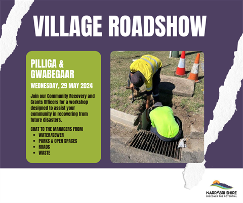 gar and Pilliga Village Roadshow 29 May